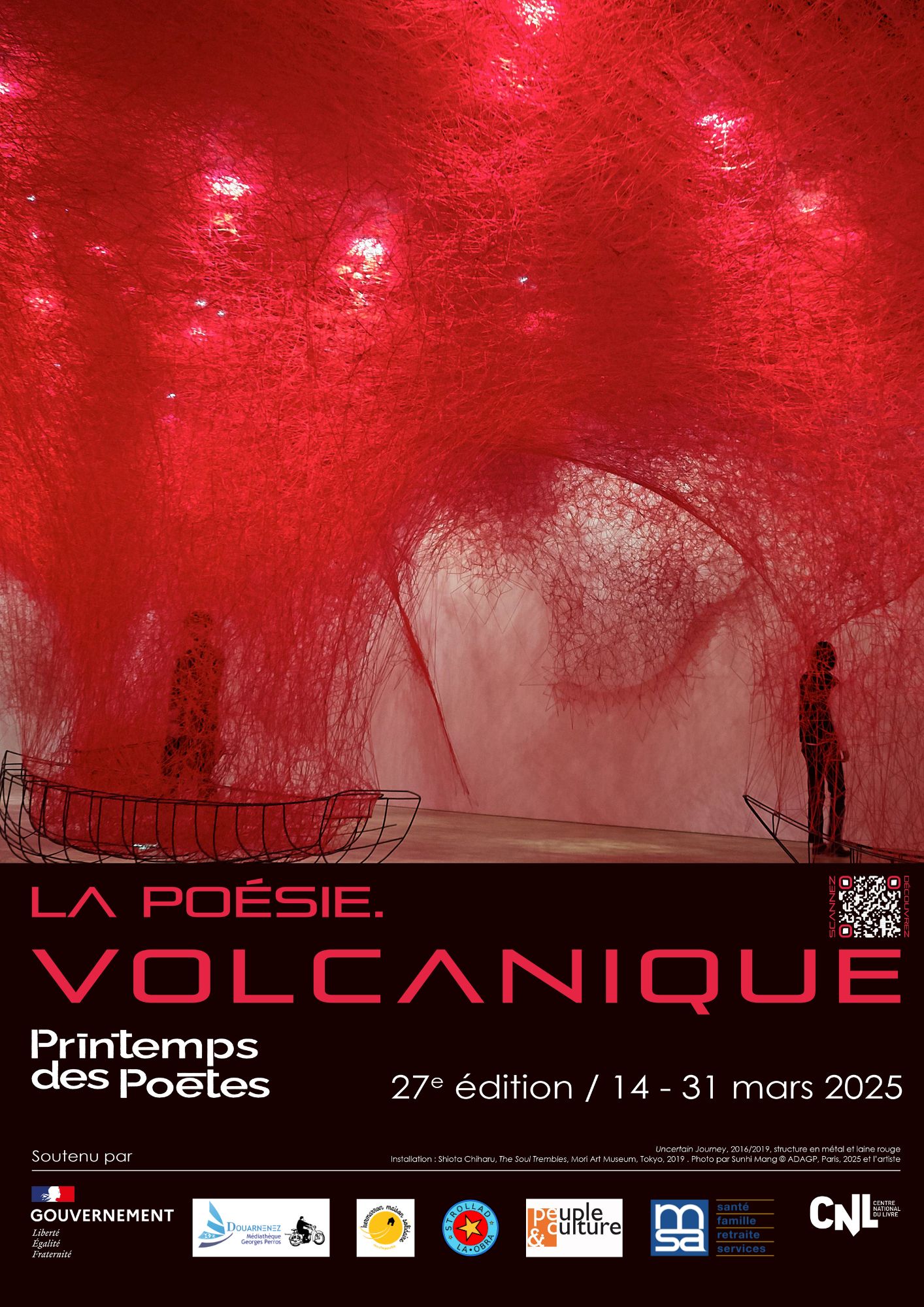 Affiche Printemps des poètes 2025